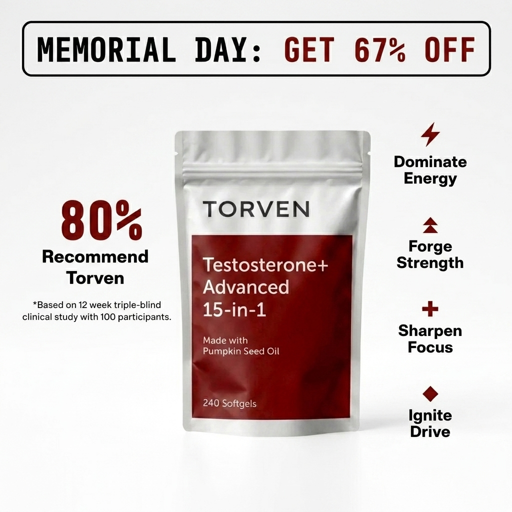 Torven® Testosterone+ Advanced Sofgels