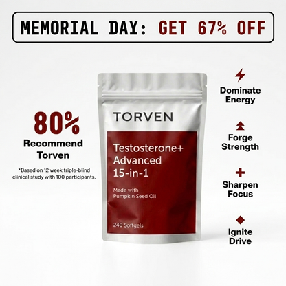 Torven® Testosterone+ Advanced Sofgels