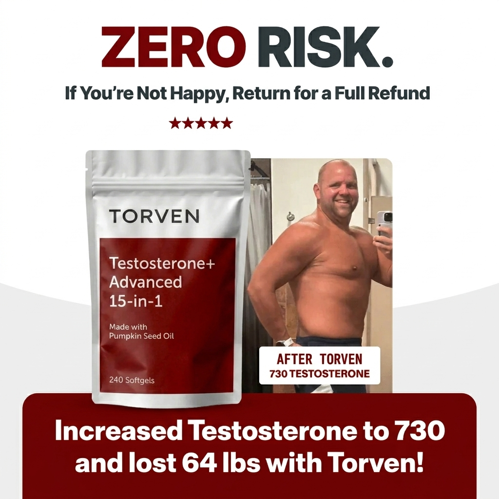 Torven® Testosterone+ Advanced Sofgels