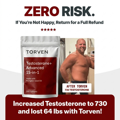 Torven® Testosterone+ Advanced Sofgels